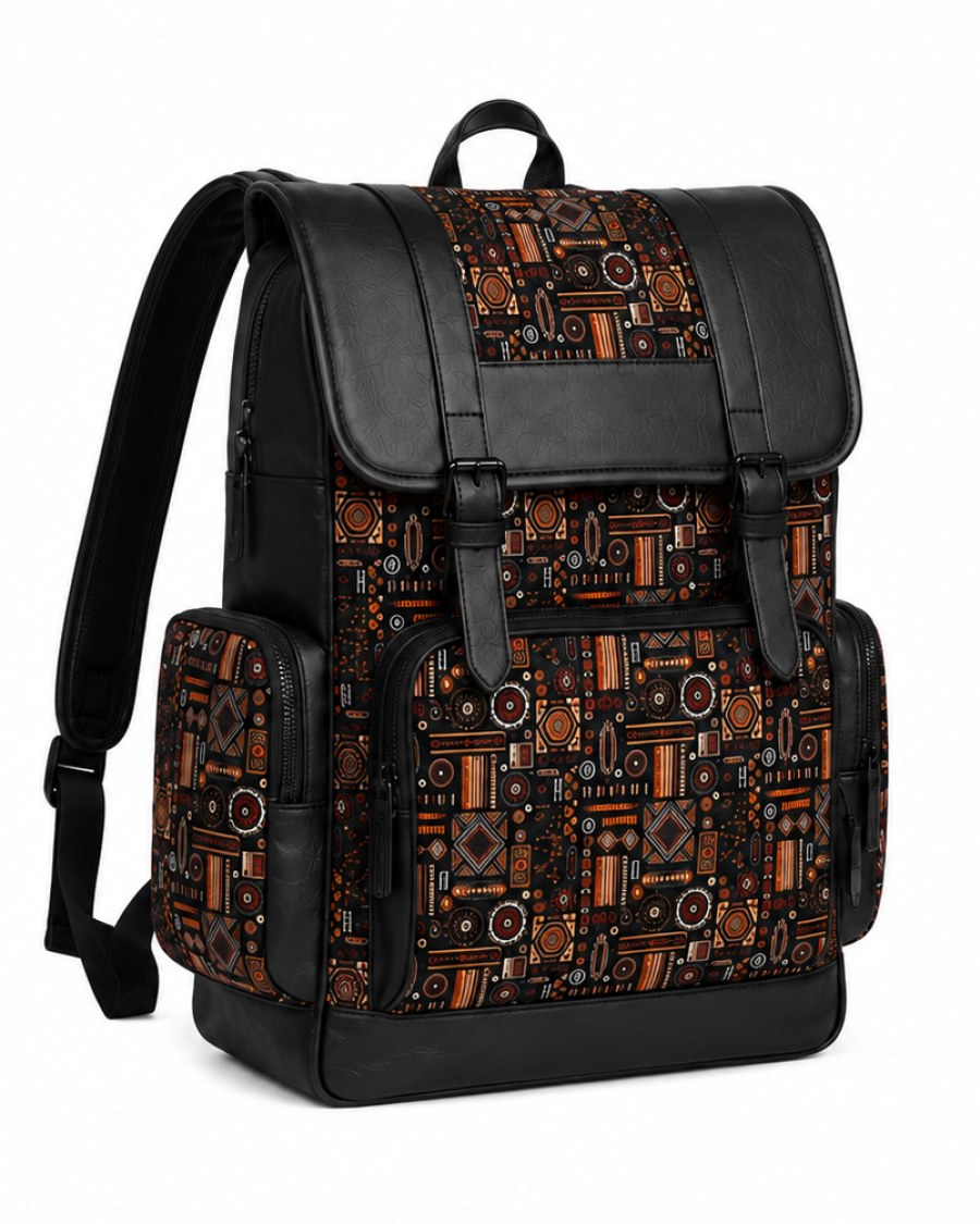 The DeranaVitenge Obsidian Earth Backpack
